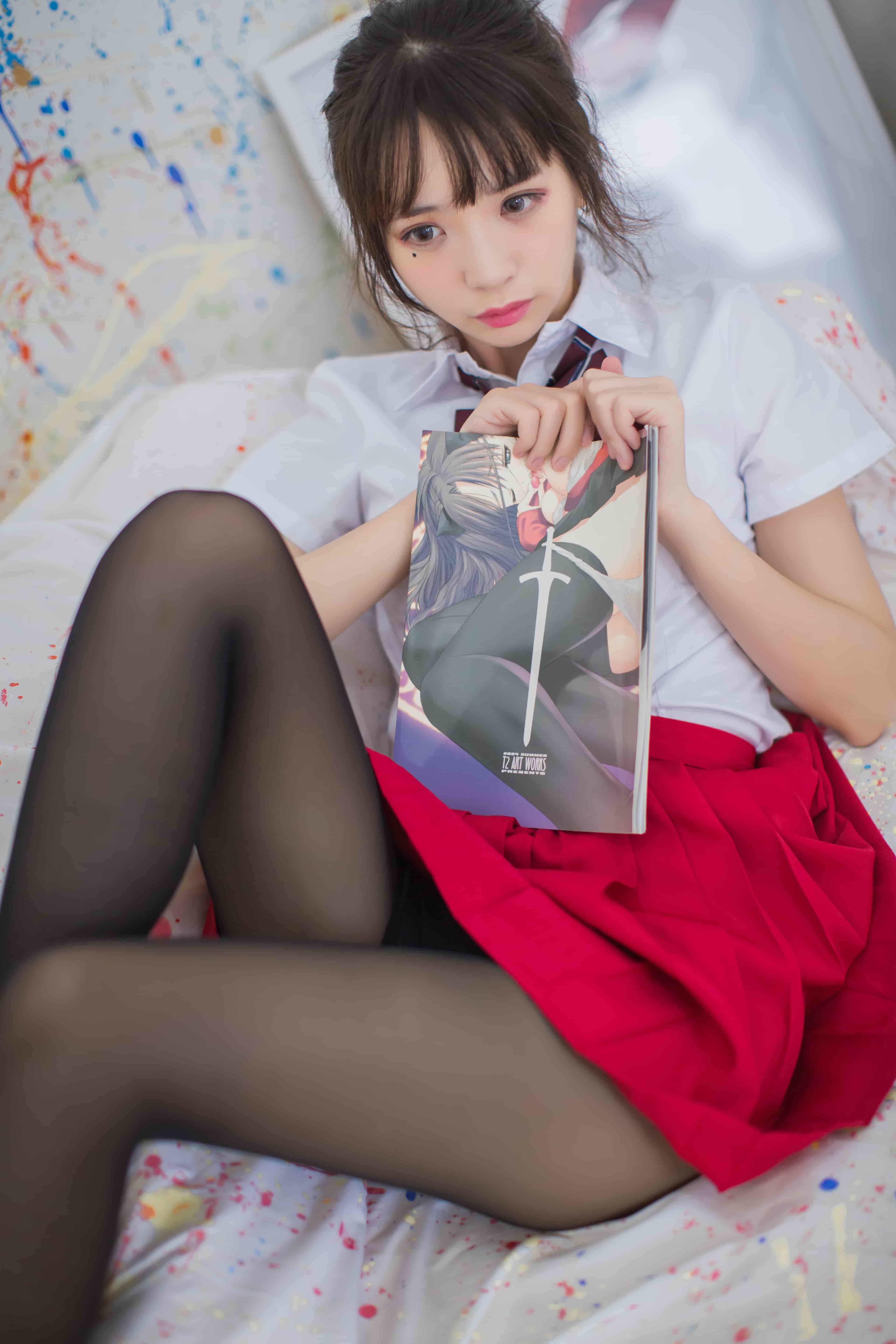 疯猫ss-画室jk[23P-172M]