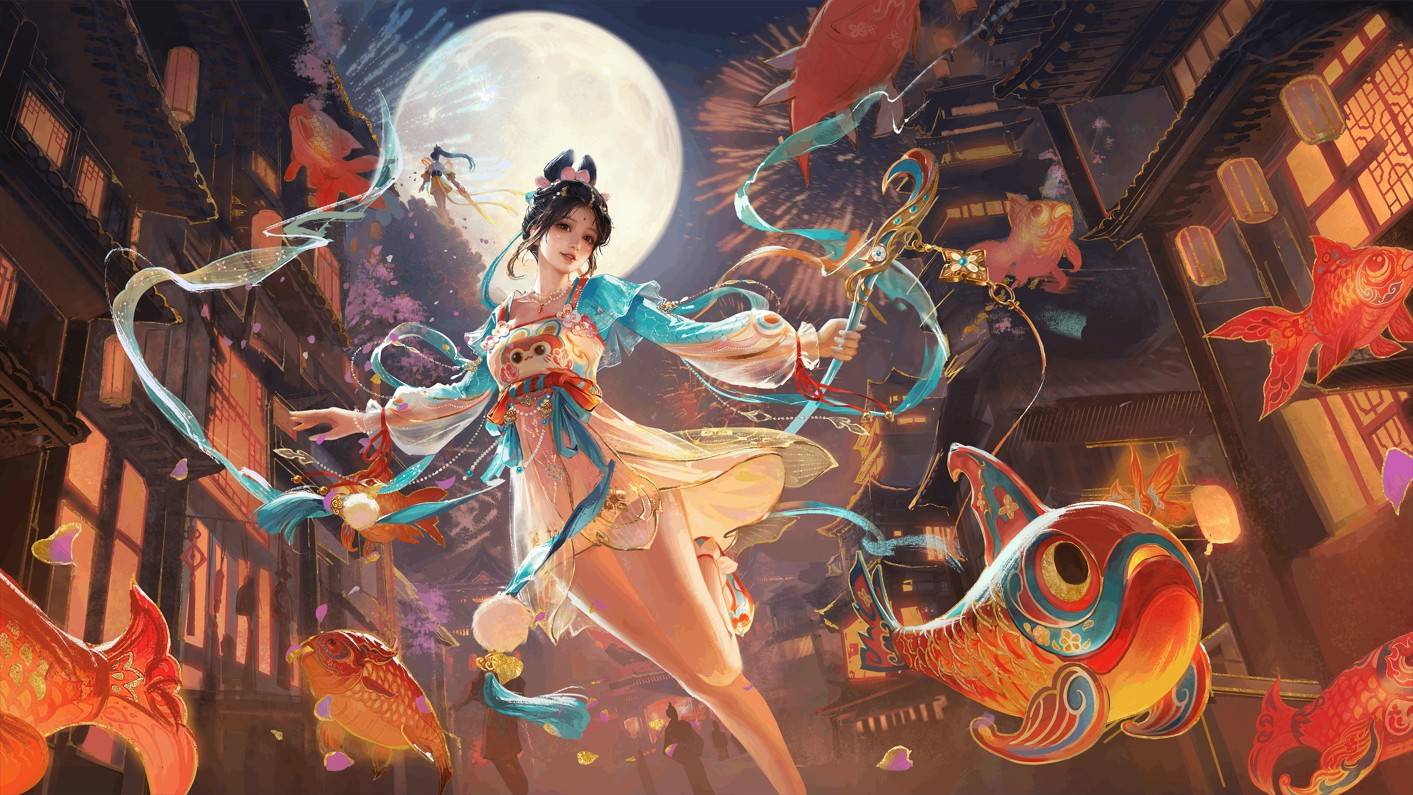 永劫无间 胡桃 长歌诗韵·道唐使 4K 高清 壁纸